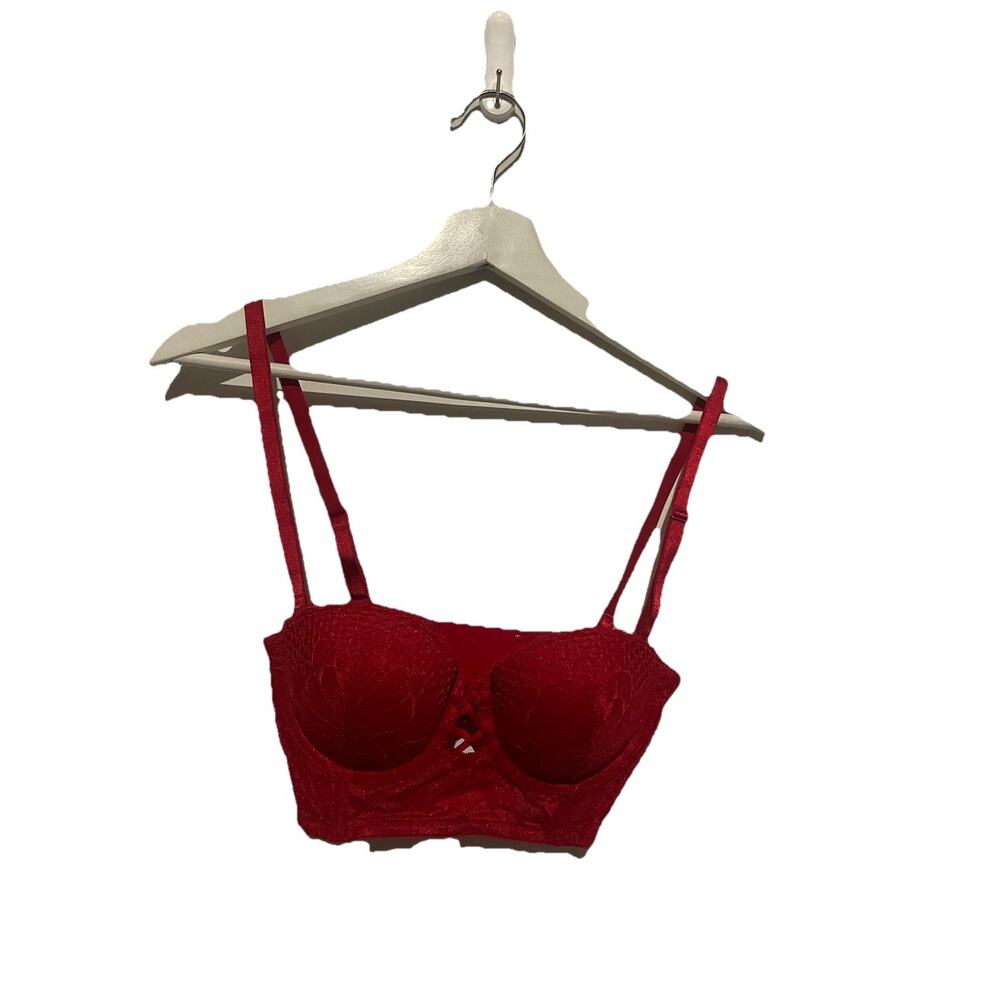AMBRIELLE Longline Multiway‎ Strapless Lace Bra | 34B